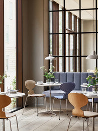 Table de salle à manger circulaire A622 par Fritz Hansen