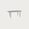 Table de salle à manger Superellipse B616 par Fritz Hansen