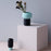 Fumario Vase - Black & Mint 16.5cm by Luciee Kaas