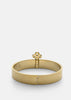 Key Lock Bangle - Gold Plated by Skultuna