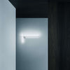 Flos Coordinates Wall lighting fixture in sleek argent finish mounted on a modern wall, showcasing contemporary design.