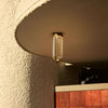 Flos In Vitro outdoor ceiling lighting fixture with sleek, modern design and diffused light for exterior spaces.