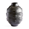 Gala Round Vase - Black by Jonathan Adler