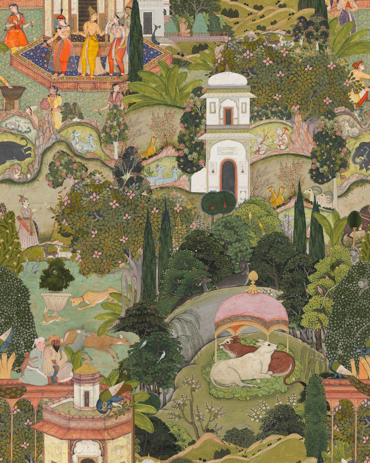 GARDENS OF JAIPUR Wallpaper by Mindthegap