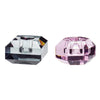 Gem Candlesticks - Pink/Grey (set of 2) by Hübsch