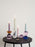 Gem Candlesticks - Pink/Grey (set of 2) by Hübsch
