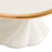 Jonathan Adler Geneva cake stand with a sleek, modern design, featuring a circular base and elegant display surface.