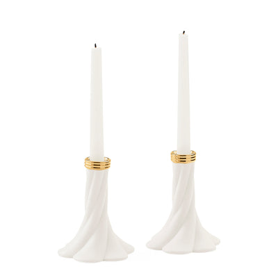 Geneva Short Candle Holder Set by Jonathan Adler