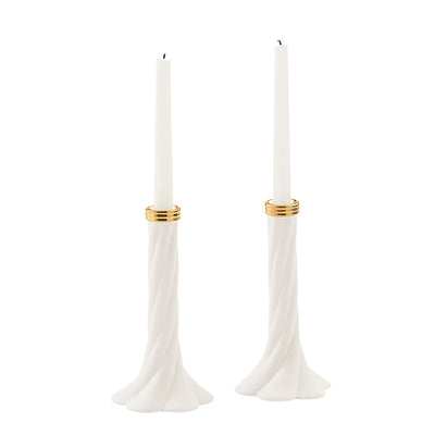 Geneva Tall Candle Holder Set by Jonathan Adler