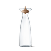 Alfredo Carafe 1L by Georg Jensen, elegant glass accessory with a sleek design, perfect for serving beverages.