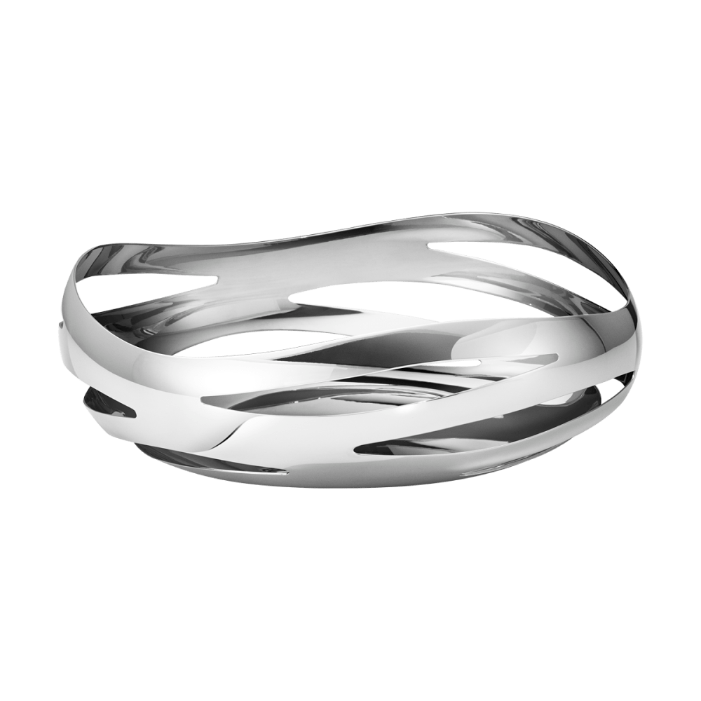 Cobra Fruit/Bread Basket by Georg Jensen