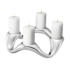 Bougeoir rond Cobra par Georg Jensen