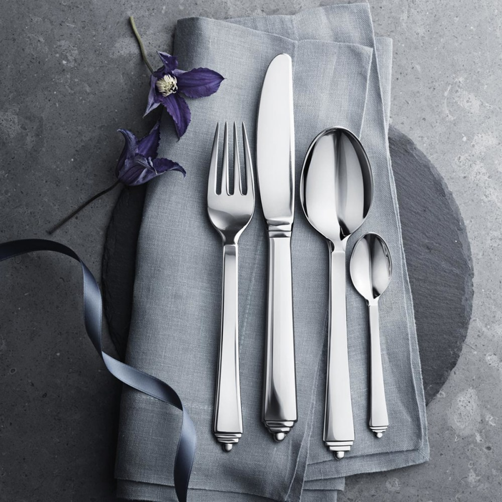 Pyramid Cutlery Set by Georg Jensen