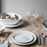Sky Serving Platter by Georg Jensen