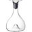 Elegant Georg Jensen Wine and Bar Carafe, clear glass accessory with sleek design for serving and storing wine and spirits.