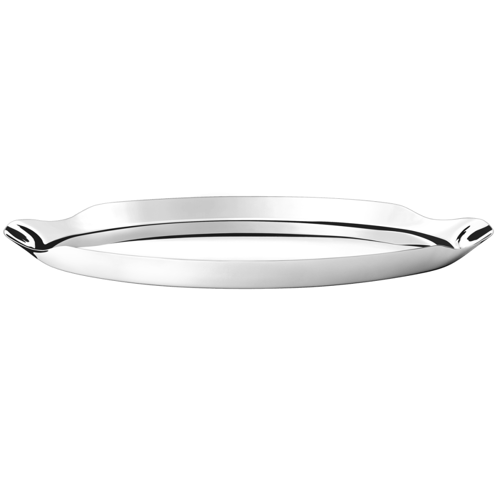 Elegant Georg Jensen wine and bar tray with sleek design, perfect for serving drinks and accessories in stylish home bar setups.