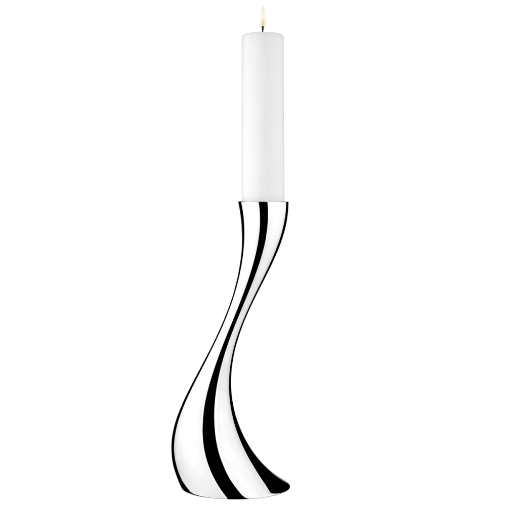 Cobra Floor Candleholder by Georg Jensen