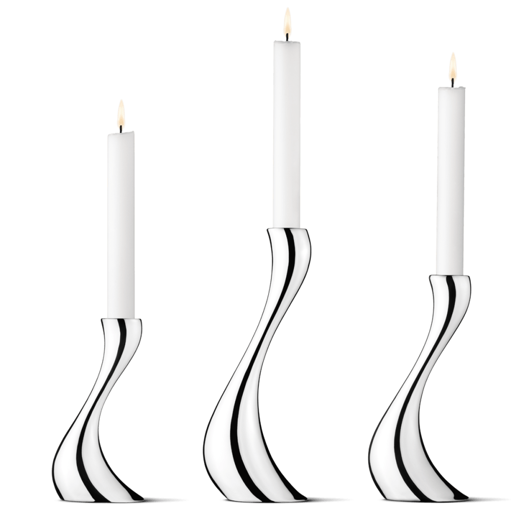 Cobra Candleholder by Georg Jensen