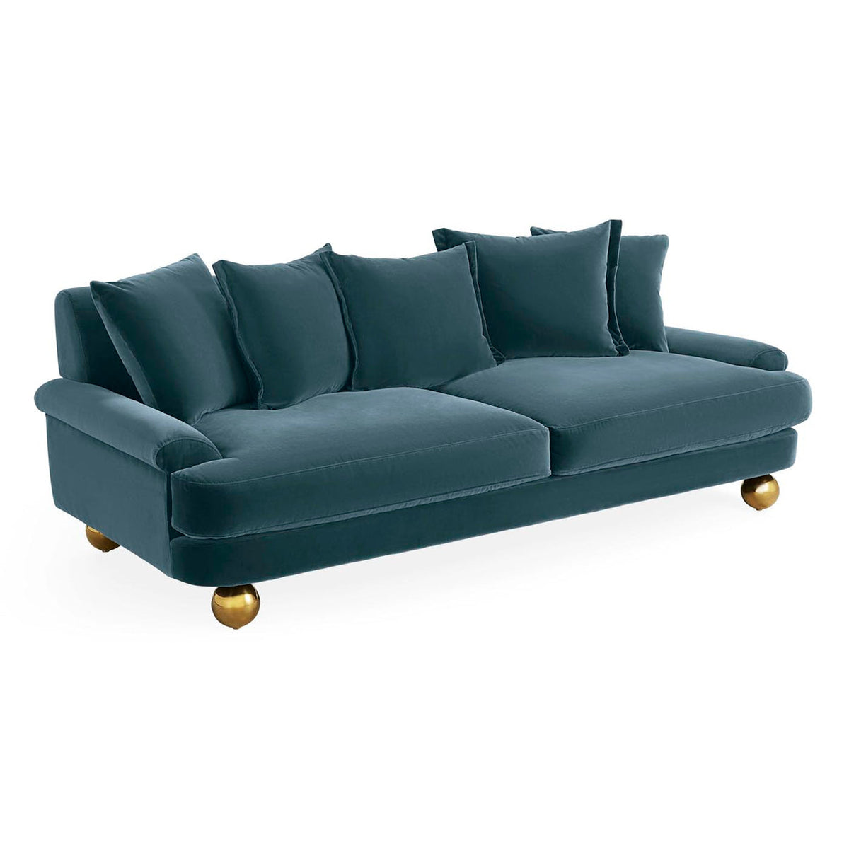 Greenwich Sofa - Vincenza Slate by Jonathan Adler