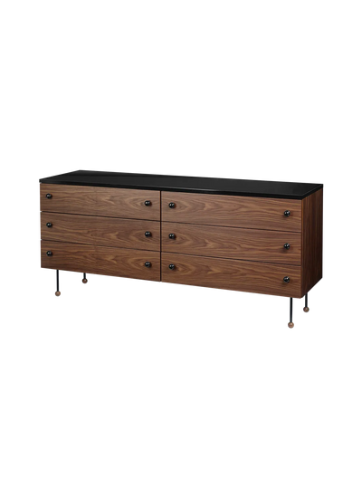 62 Sideboard, 6 Drawer by Gubi