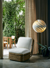 Large Gubi Turbo Pendant lighting fixture with a sleek, modern design featuring a rounded shape and smooth surface.