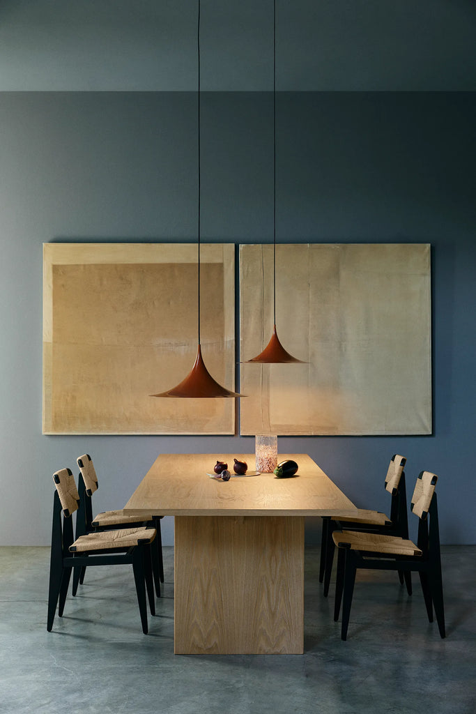 Semi Pendant by Gubi | Elegant Arch-Shaped Pendant Light