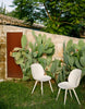 Beetle Dining Chair - Un-Upholstered - Plastic Base - Monochrome - Outdoor by Gubi