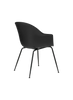 Bat Dining Chair - Un-Upholstered - Conic Base by Gubi