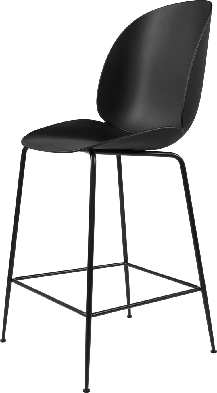 Beetle Counter Chair - Un-Upholstered - Conic Base by Gubi