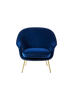 Chaise de salle à manger Beetle en placage 3D par Gubi