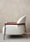 Sejour Lounge Chair with Armrest by Gubi