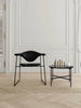 Masculo Dining Chair - Sledge Base by Gubi