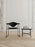 Masculo Dining Chair - Sledge Base by Gubi