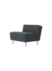 Modern Line Lounge Chair by Gubi