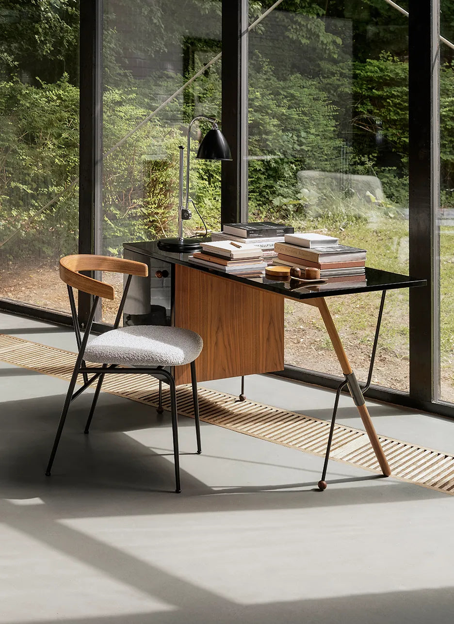 Gubi 62 Desk storage unit with sleek design, featuring multiple drawers and a modern finish, perfect for organized workspace.