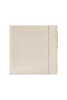 Natural handloom tablecloth by Lorena Canals, showcasing intricate woven textile with traditional craftsmanship.