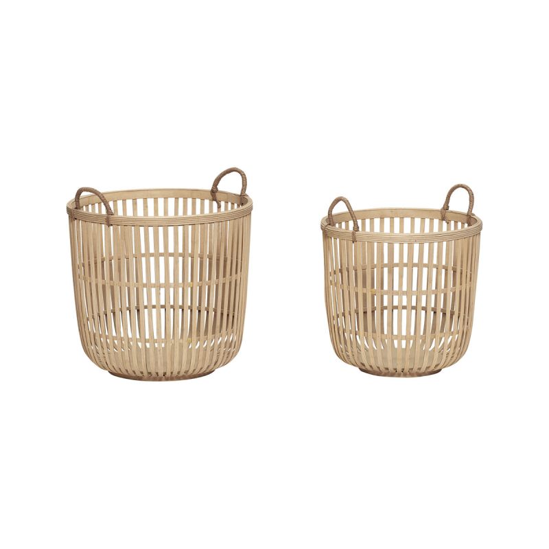 Hickory Baskets (Set of 2) by Hübsch