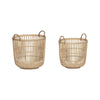 Hickory Baskets (Set of 2) by Hübsch