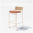 Tan Hinoki Barstool by Bend Goods, modern seating with sleek design and wooden finish, ideal for contemporary home or bar area.