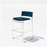 Hinoki counter stool by Bend Goods featuring a modern seating design with a natural wood finish and sleek metal frame.