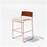 Hinoki counter stool by Bend Goods featuring a modern, minimalist design with a natural wood finish and sleek metal frame.