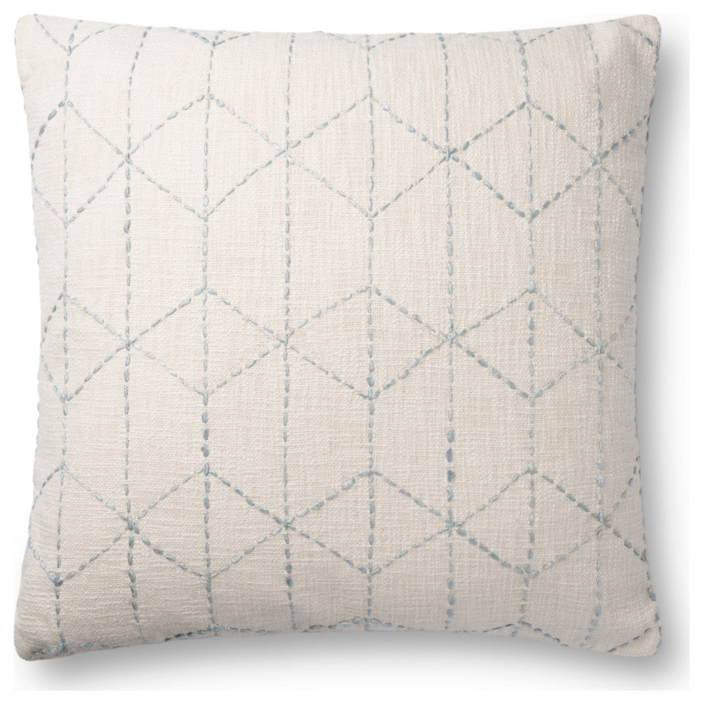 P0860 Pillow Ivory / Gery by Loloi