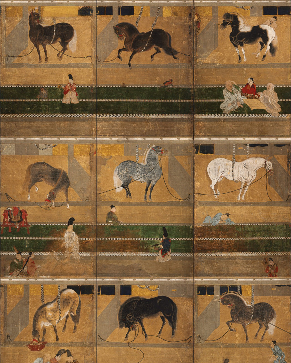 HORSE STABLE Wallpaper by Mindthegap