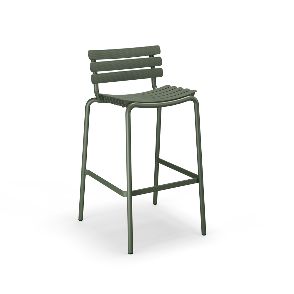 Chaise de bar ReCLIPS par Houe
