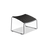 Houe CLICK Footrest in muted white, a modern seating accessory with a sleek design for comfortable foot support.