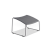 Houe CLICK Footrest in muted white, a modern seating accessory with a sleek design and sturdy build.