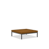 Houe LEVEL2 coffee table with white bamboo finish, modern rectangular table for living room or lounge area.