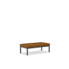Houe LEVEL2 Side Table with white bamboo finish, modern design, small round table for living room or bedroom decor.