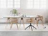 Wick Chair - Swivel Base with Wheels by Design House Stockholm