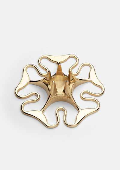 Rose Candle Holder by Skultuna